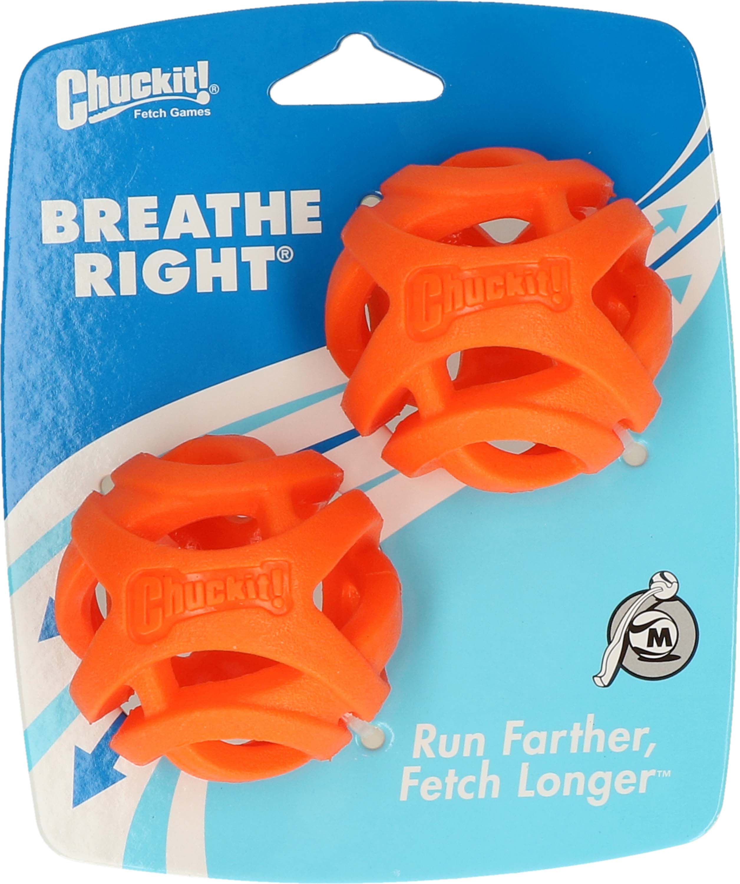Chuckit Kick Fetch ball-  Apporteren - Hondenspeelgoed - oranje - 16x14.8x6.5 cm - M