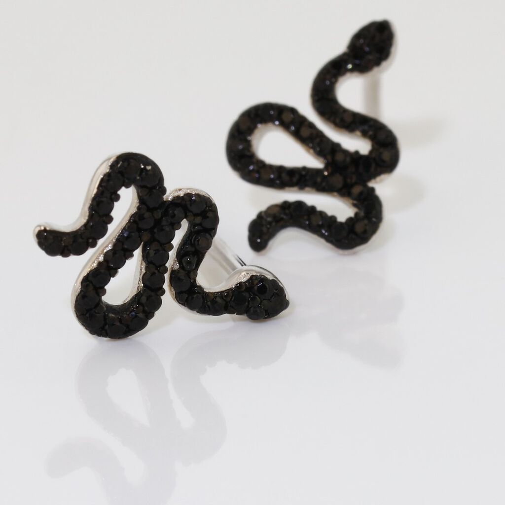Boucles D'oreilles Puces Muses Argent Blanc Oxydes De Zirconium
