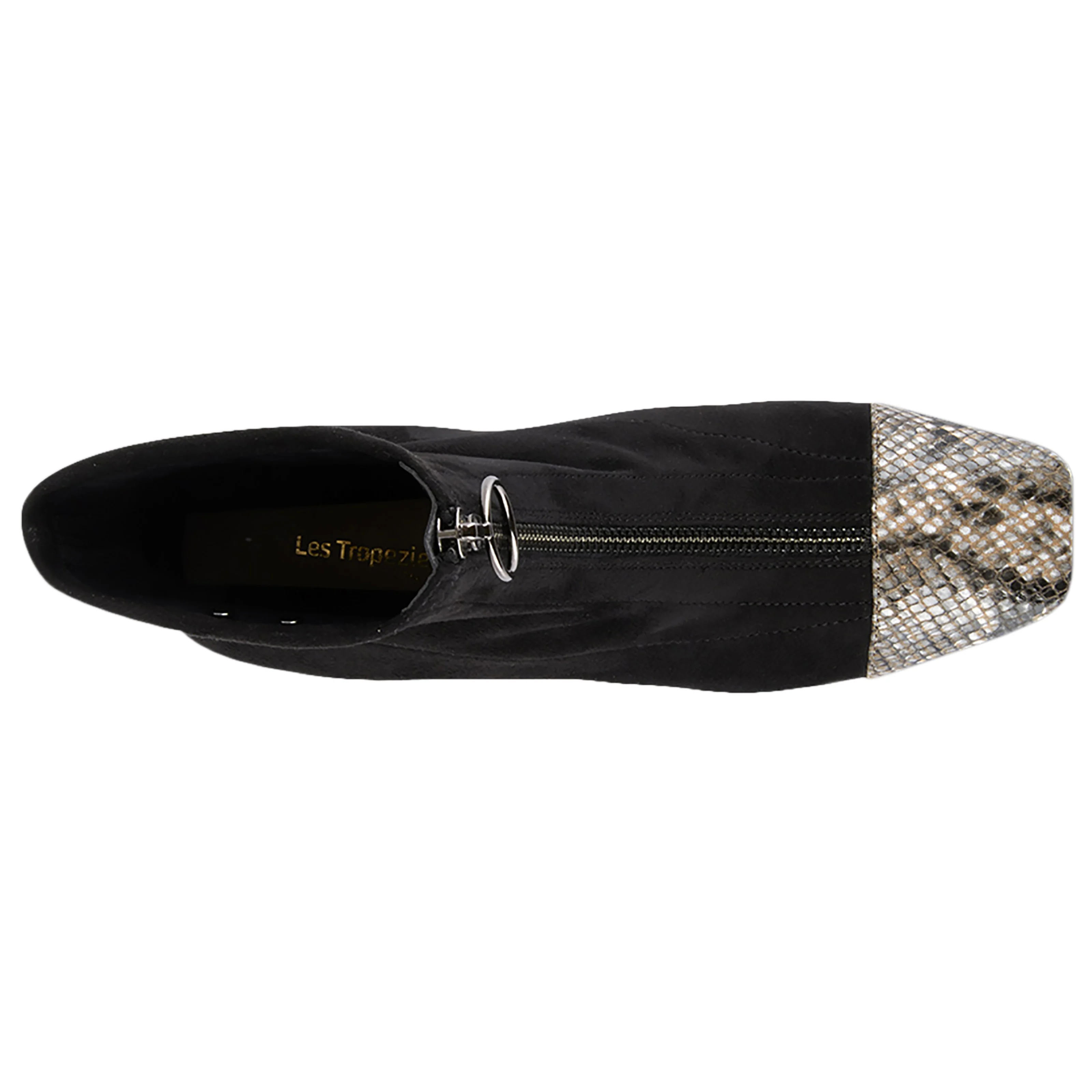 Bottines en cuir Dita | Noir