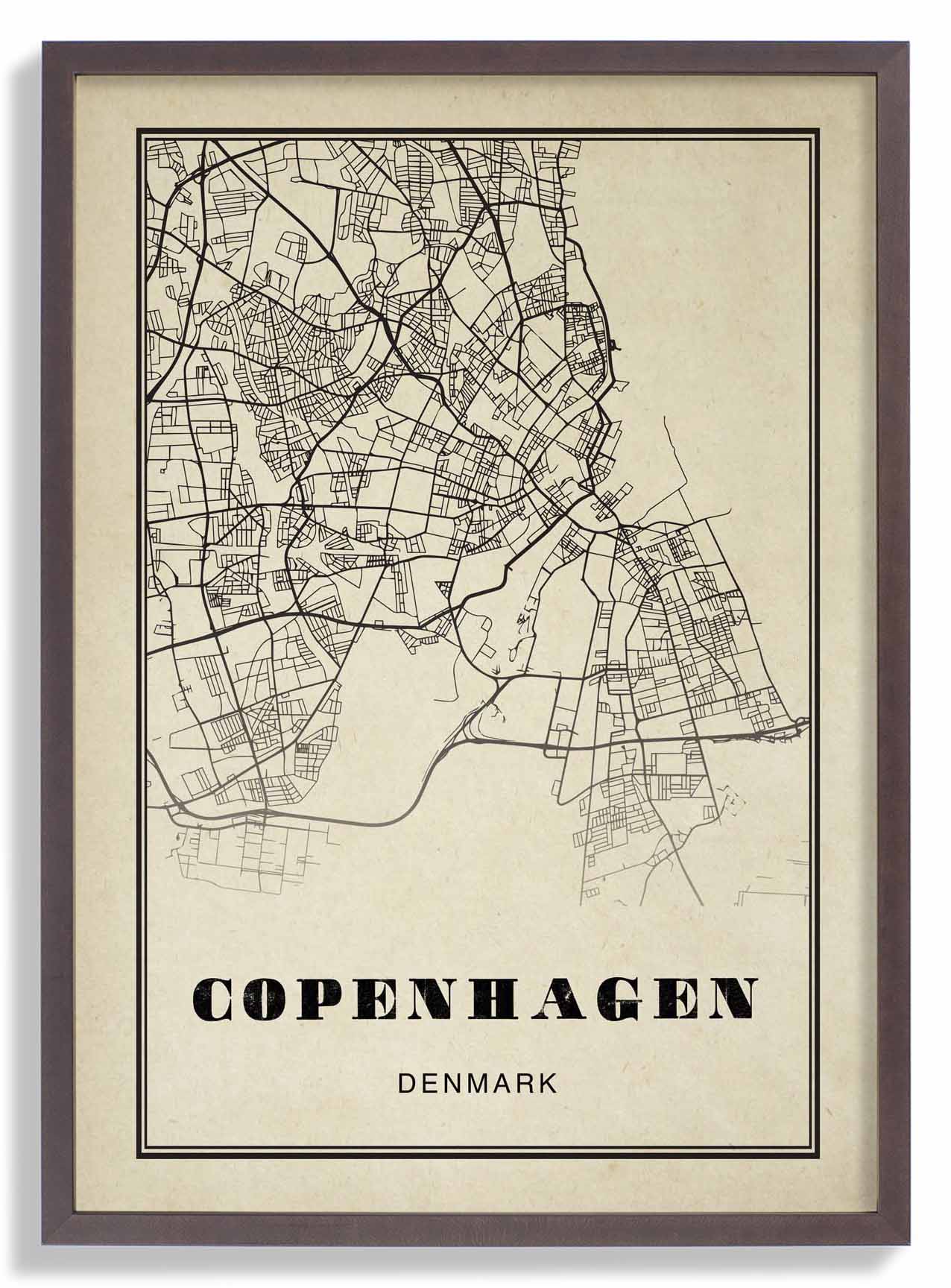 Kopenhagen Stadt Sepia