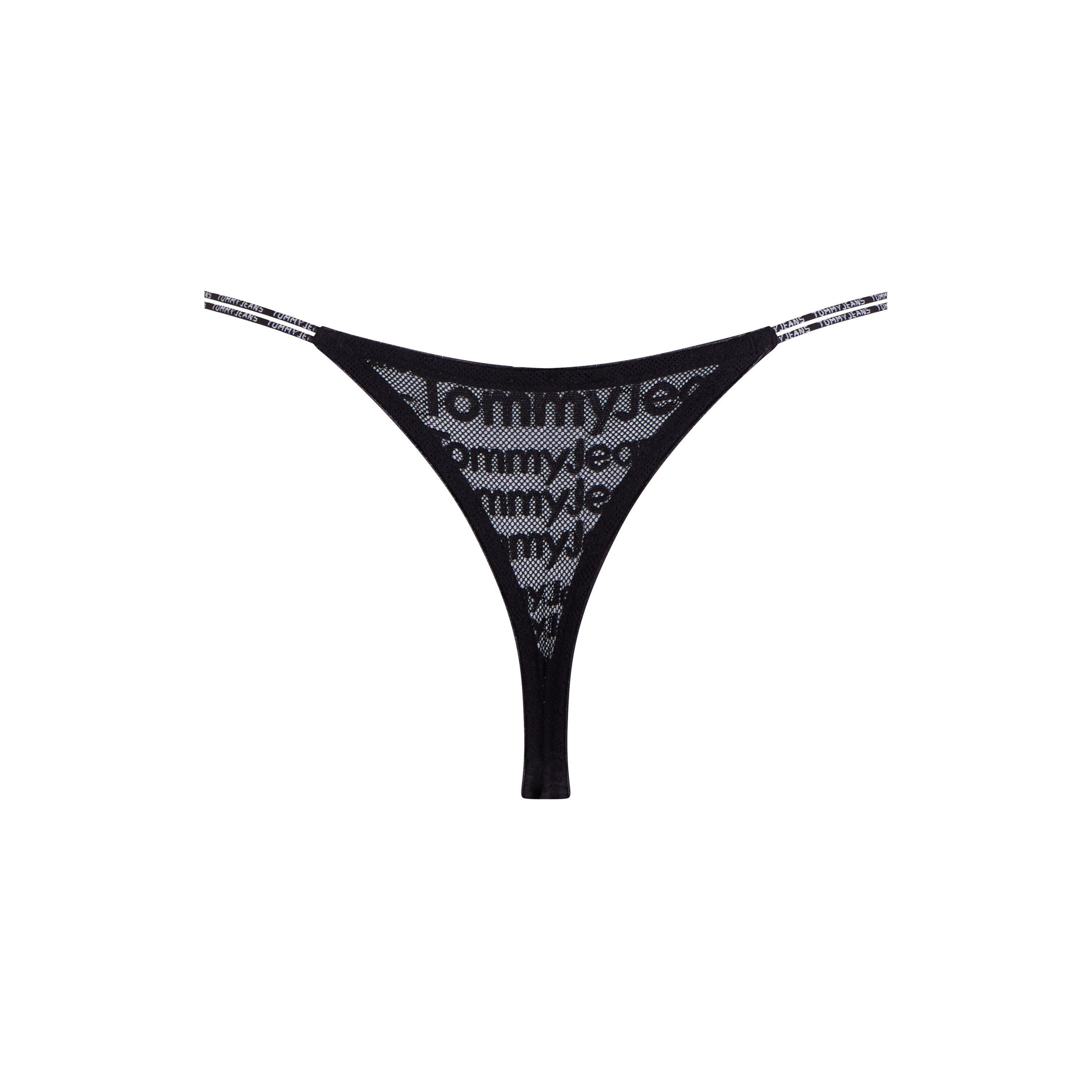 Tommy Hilfiger THB All Over Print Lace Thong Womens