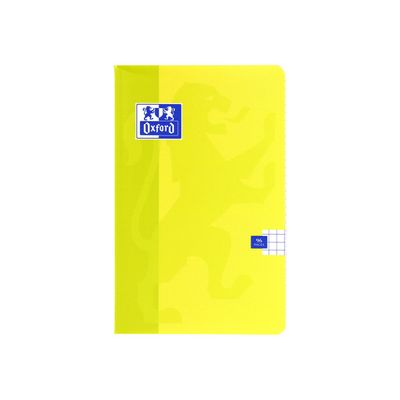 Oxford - Carnet 11 x 17 cm - 96 pages - petits carreaux (5x5 mm) - disponible dans différentes couleurs
