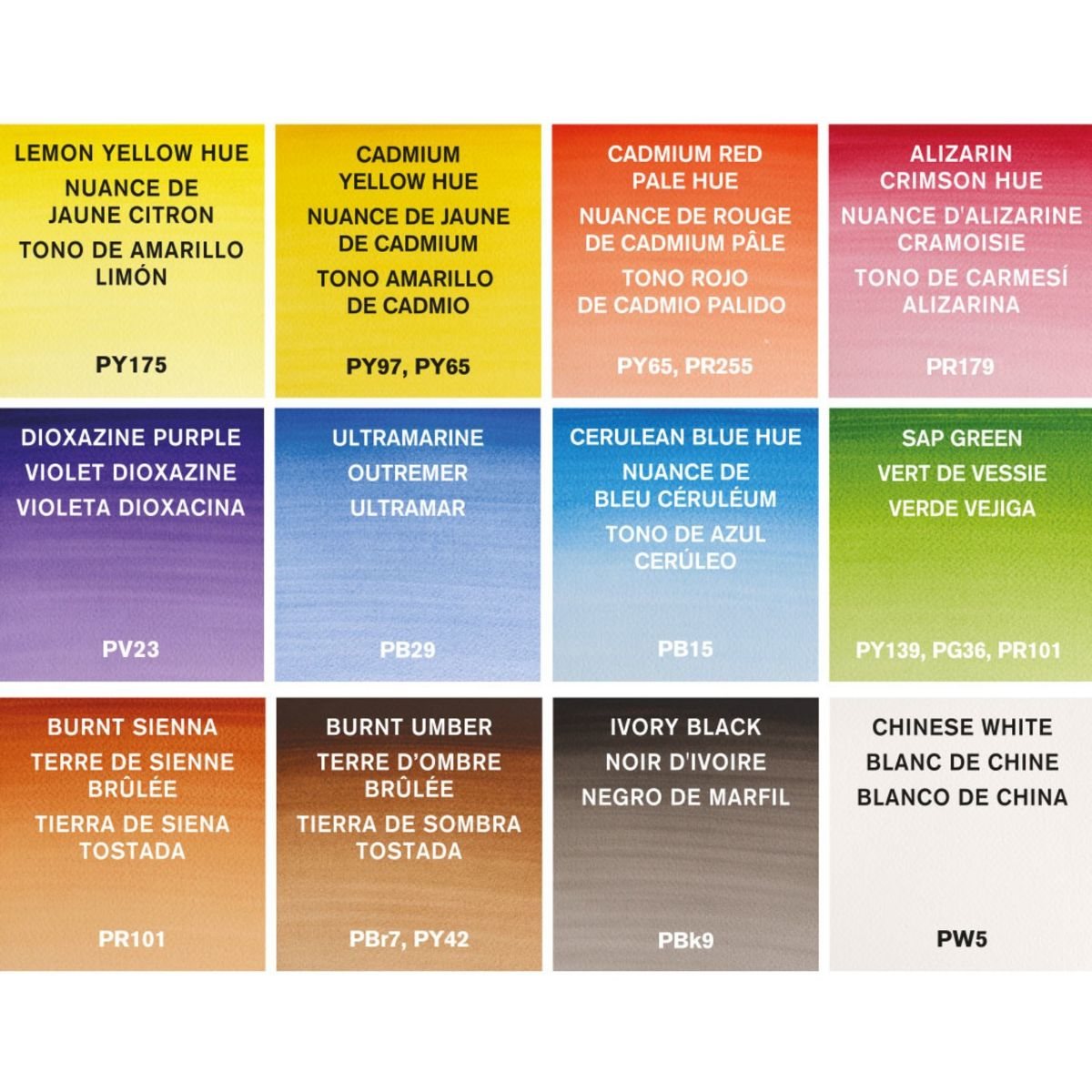 Winsor & Newton Cotman Watercolour Paint Set : 12x8ml