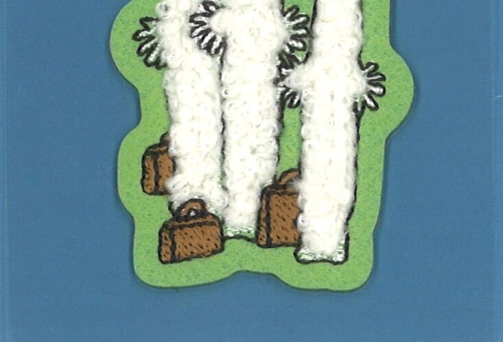 S&C Corporation - MOOMIN Applique Deco Sticker (Hattifattener)