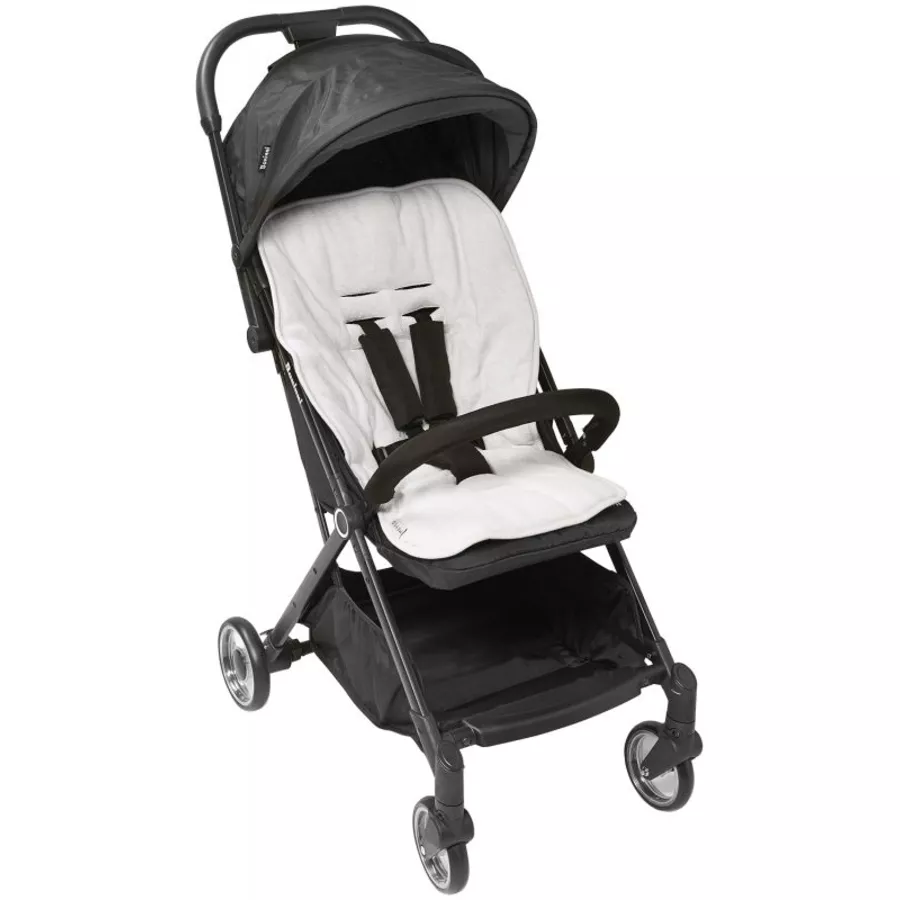 MEYCO Buggyeinlage Frottee Light Grey