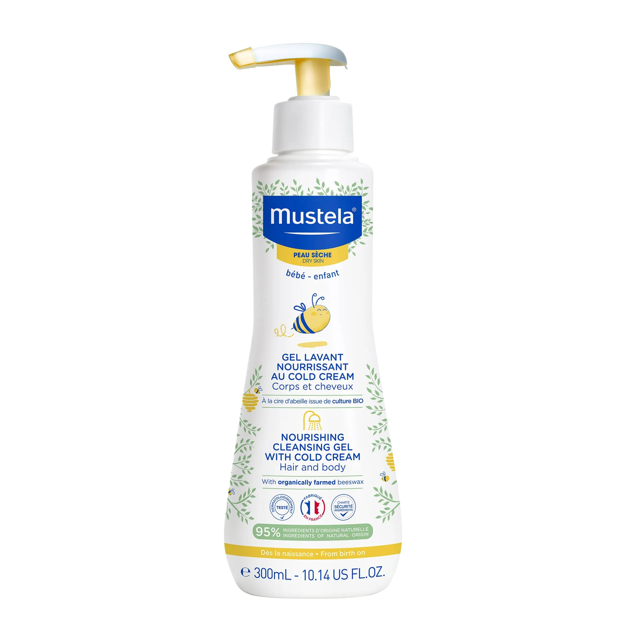 Mustela Gel Lavant Nourrissant Cold Cream 300ml