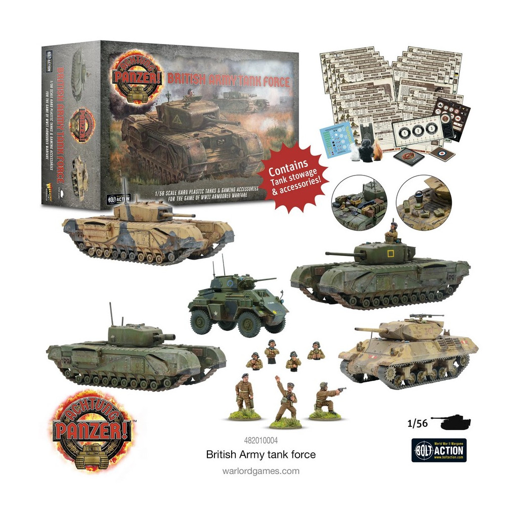 Achtung Panzer! British Army Tank Force