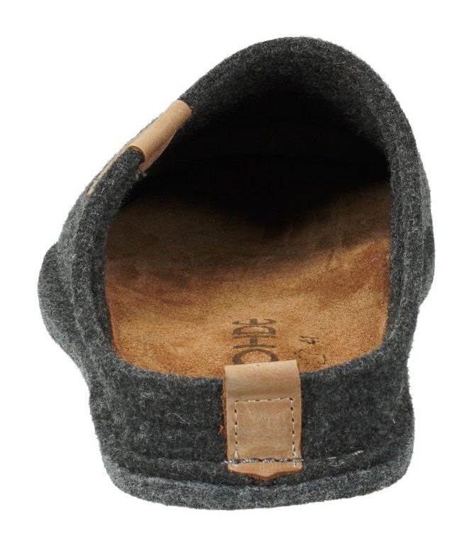 Rohde Pantoffel »LUCCA-H«  mit herausnehmbarer Leder-Innensohle, Weite G