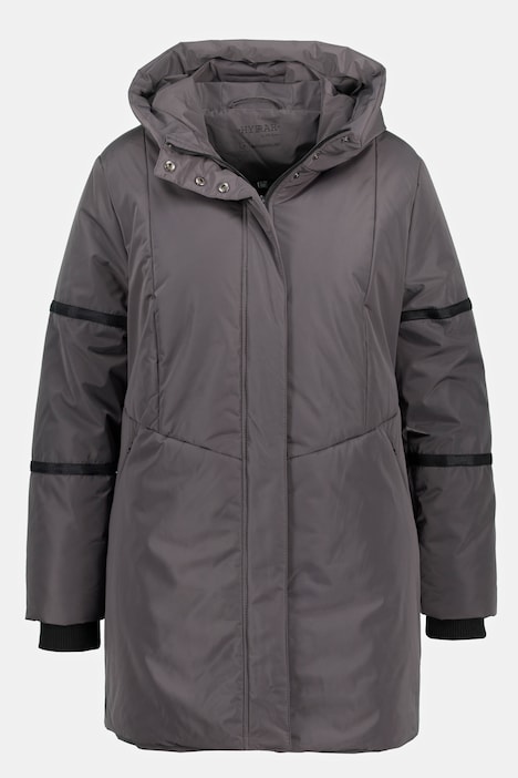 Funktionsjacke, wasserabweisend, Kapuze, Windfang
