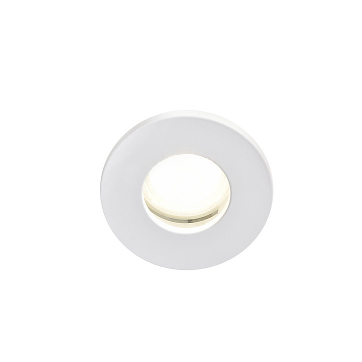 Spot encastrable Hades GU5.3 blanc neutre IP65 345lm 4.4W Ø8xH.8.2cm blanc GoodHome