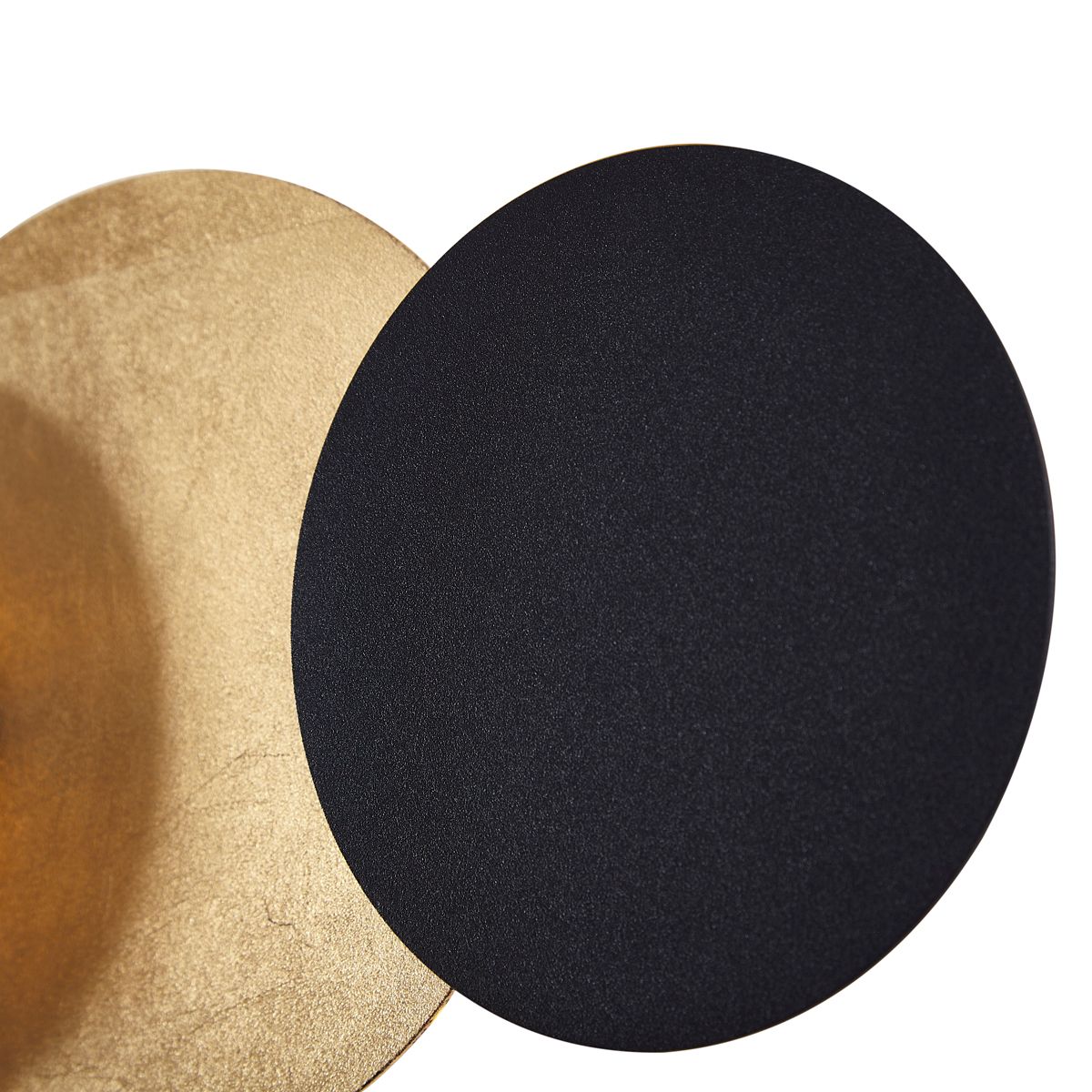 Moderne wandlamp zwart met goud incl. LED 3-staps dimbaar 5-lichts - Sunrise 3