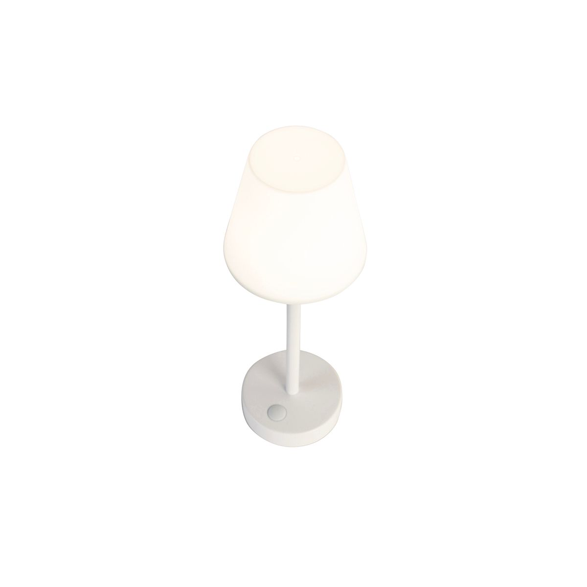 Tafellamp wit incl. LED oplaadbaar met touch dimmer - Renata