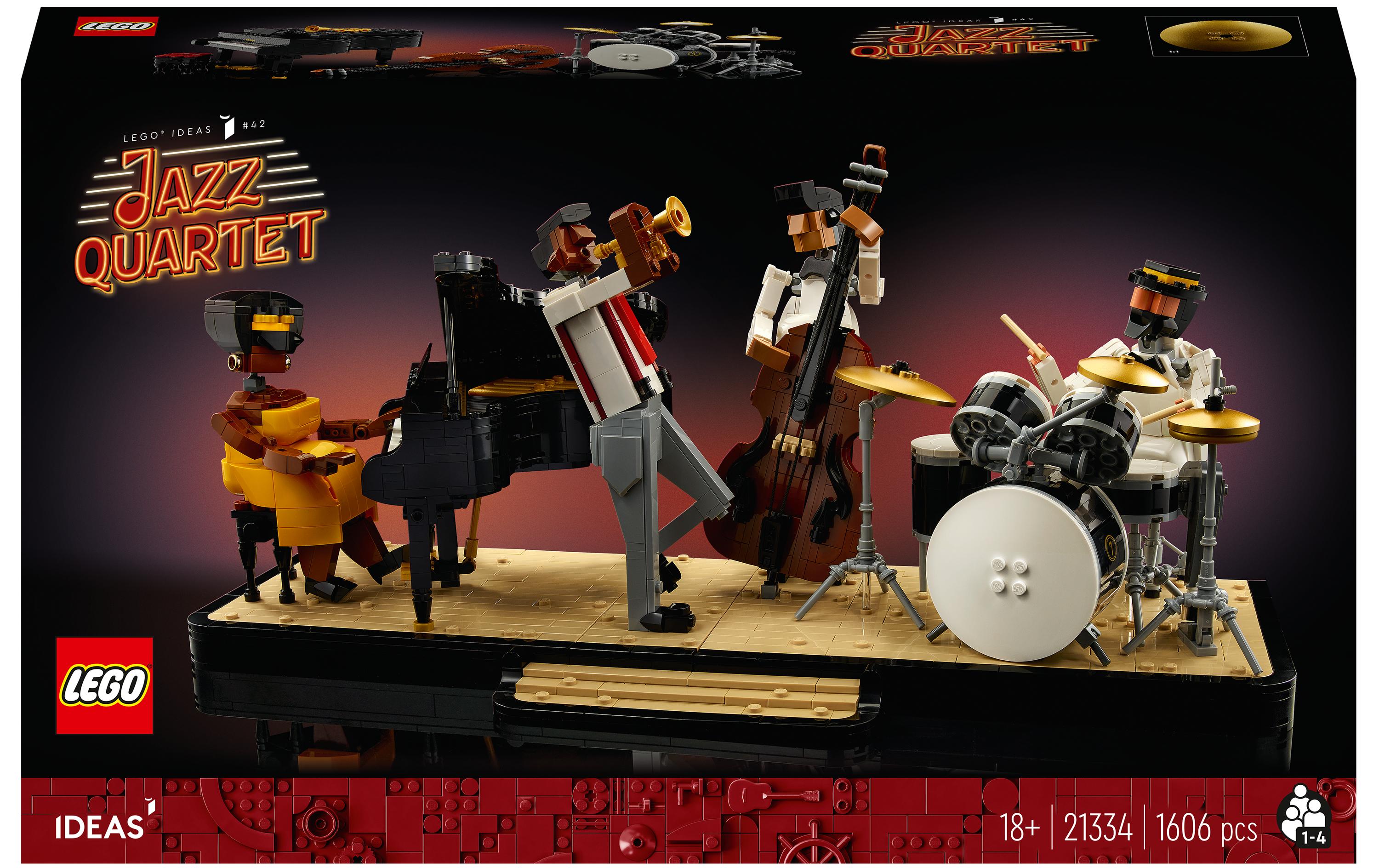 Ideas Jazz-Quartett 21334<br>Ein Musikensemble voller Details