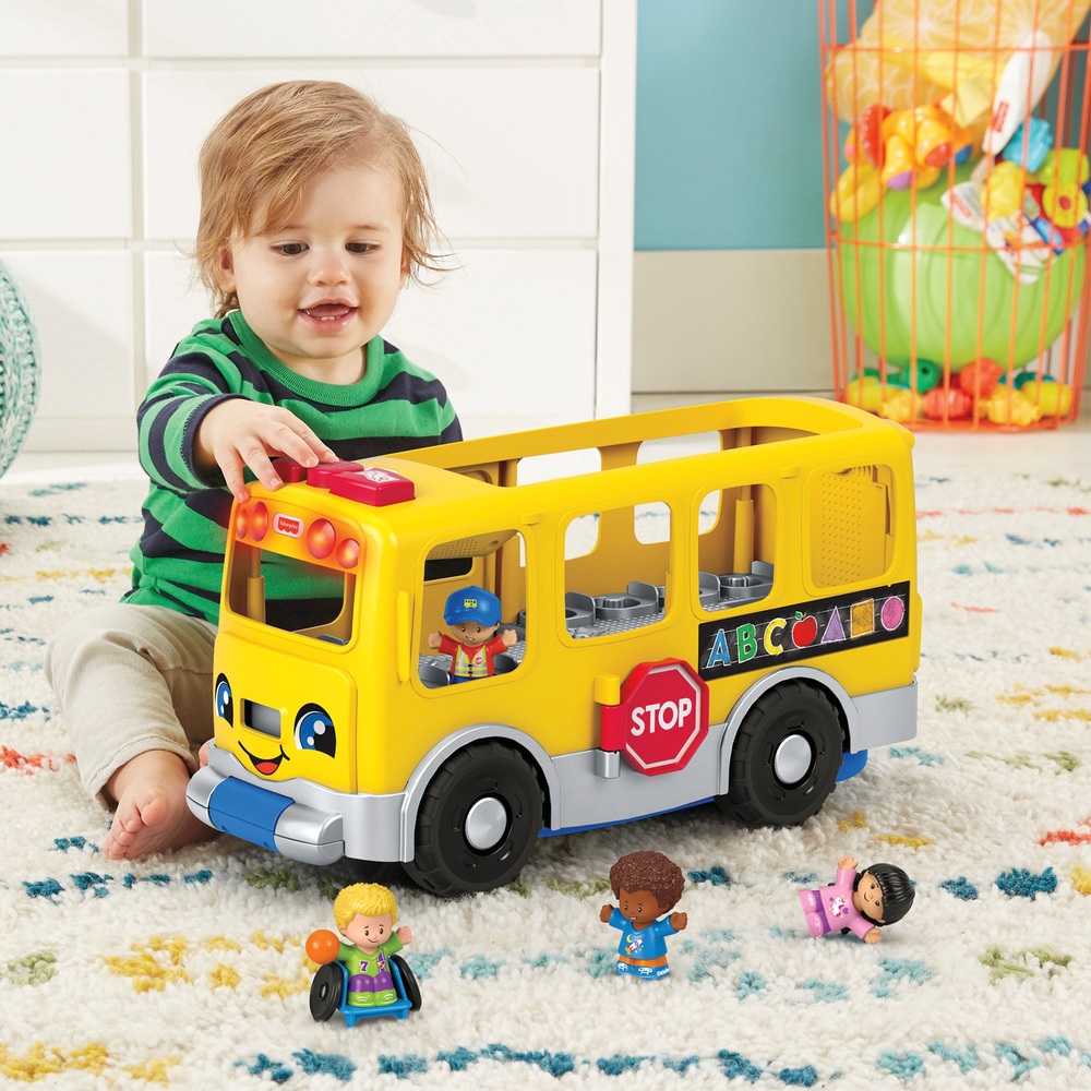 Fisher-Price Little People Großer gelber Schulbus