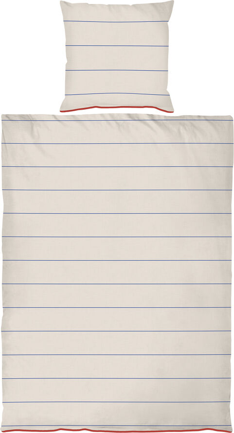 Mette Ditmer ALIGN bed set Cobalt , sand