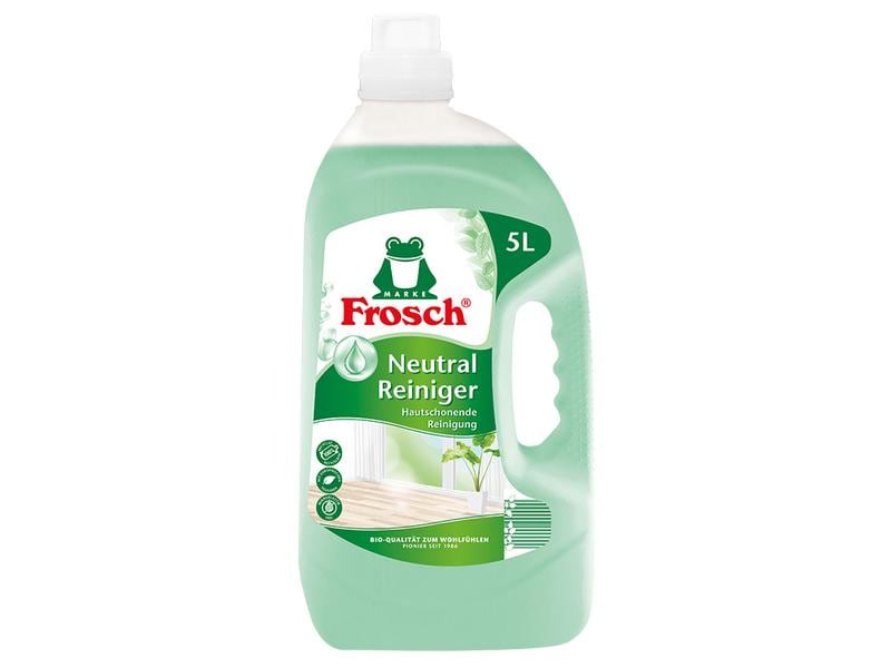 Frosch Allzweckreiniger Neutral Reiniger 5 l Umweltfreundliche, hautschonende Reinigung für alle Flächen