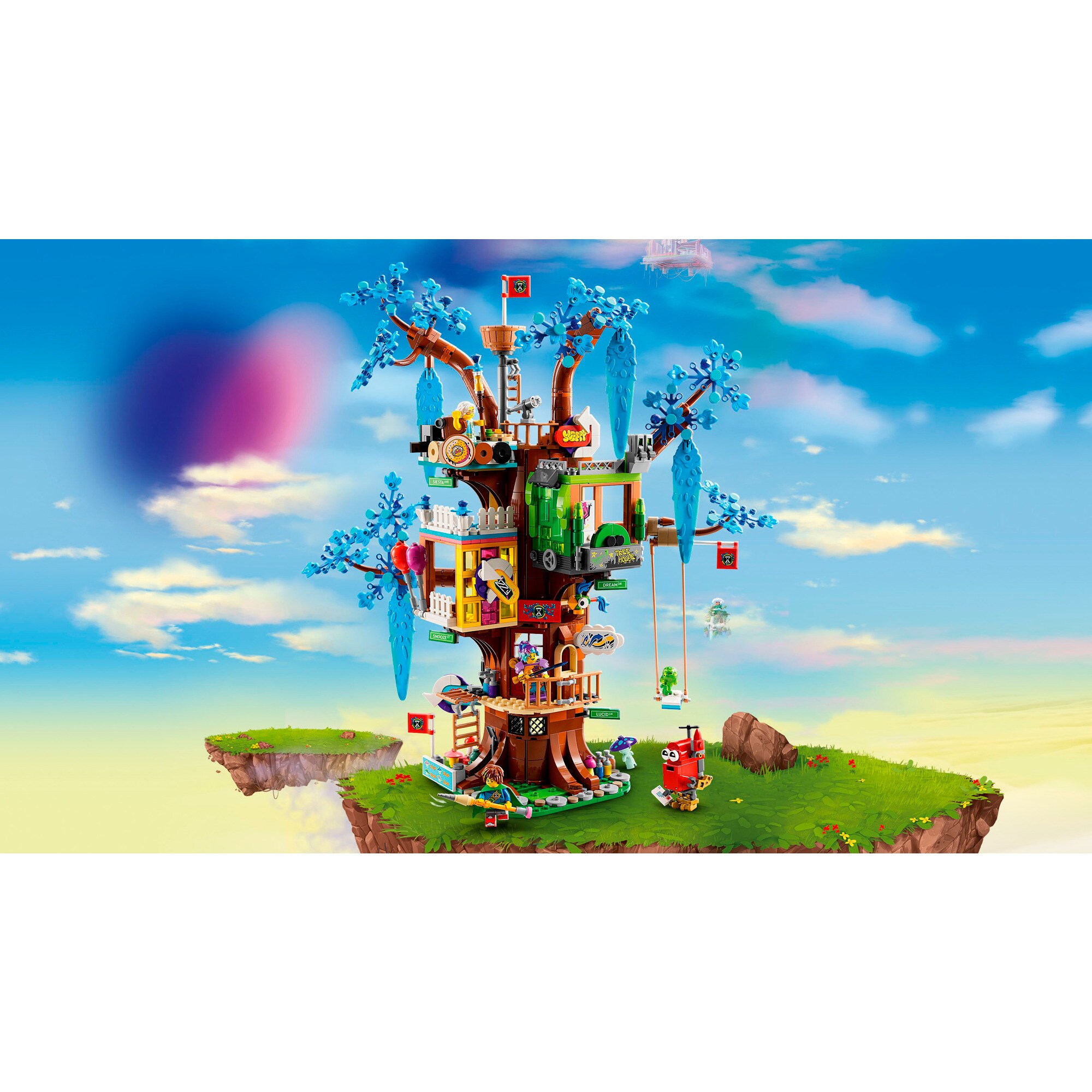 LEGO Konstruktionsspielzeug DREAMZzz Fantastisches Baumhaus