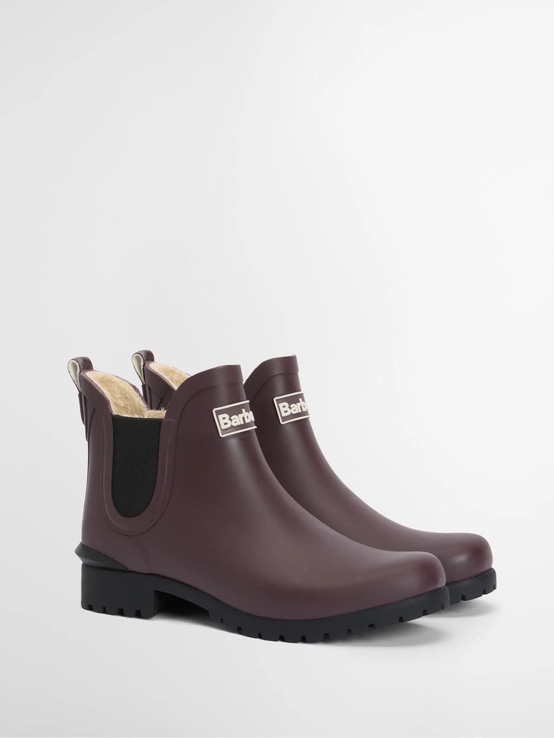 Paars - Barbour® Kirkton Chelsea Wellington Boots