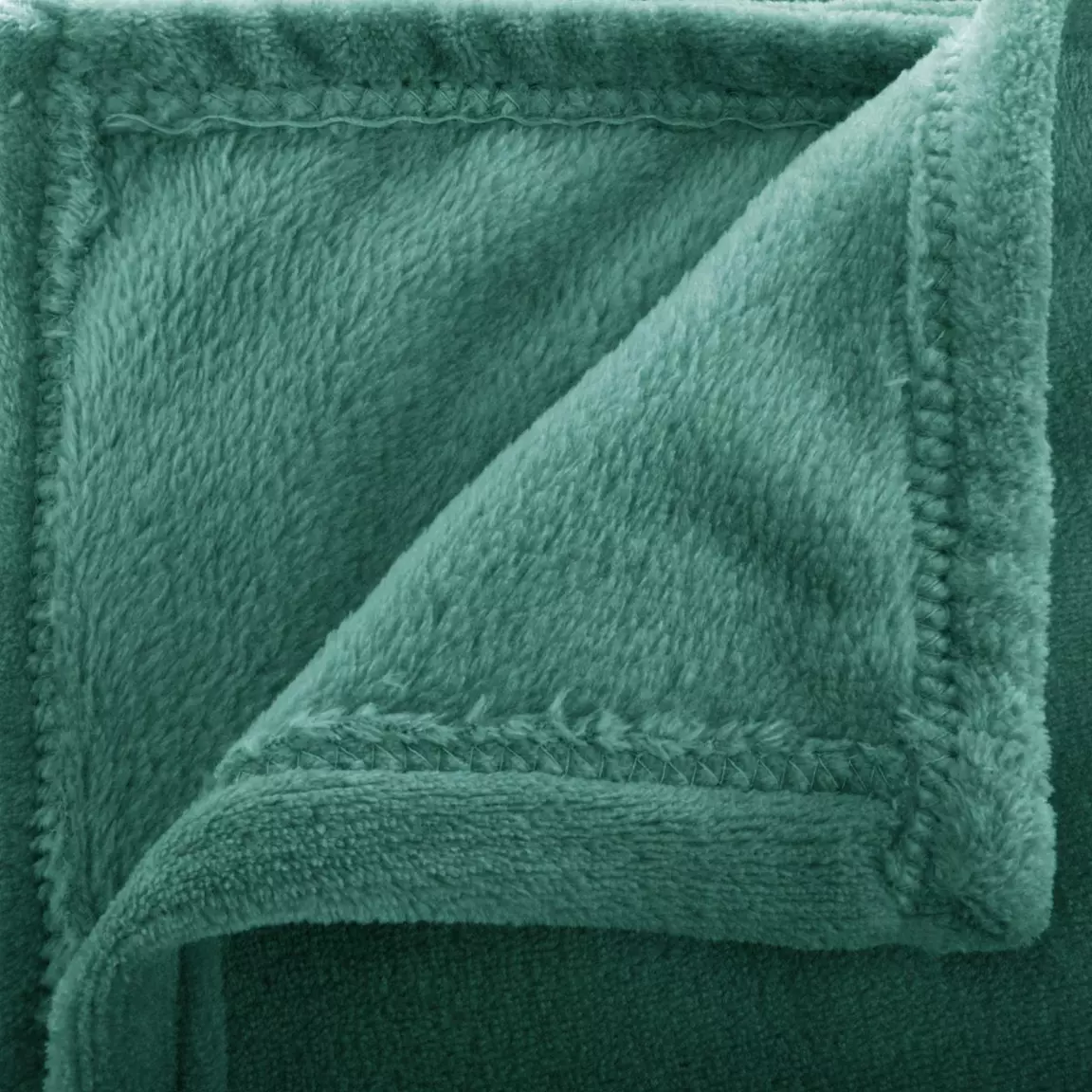 Plaid doux (150 cm) Tendresse flanel Vert