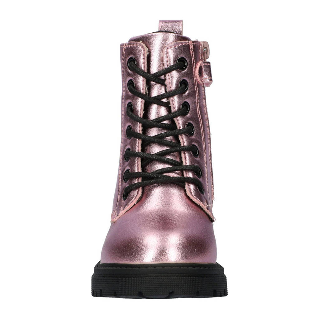 Nelson Kids veterboots roze metallic