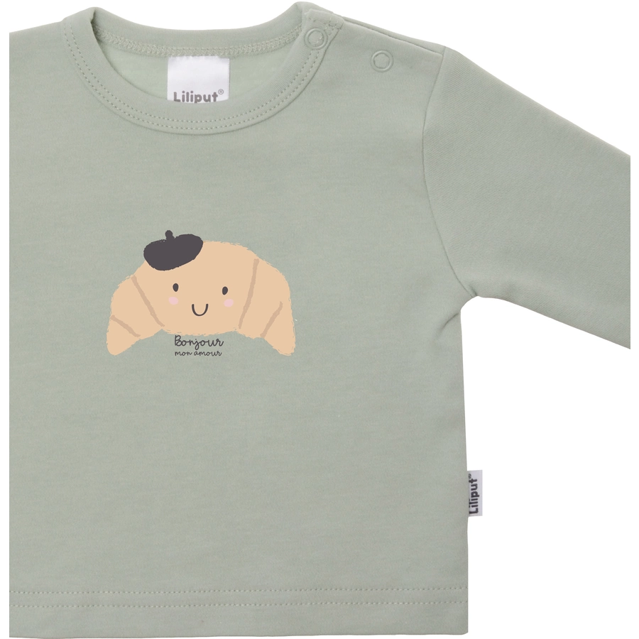 Liliput Langarmshirt Croissant mint