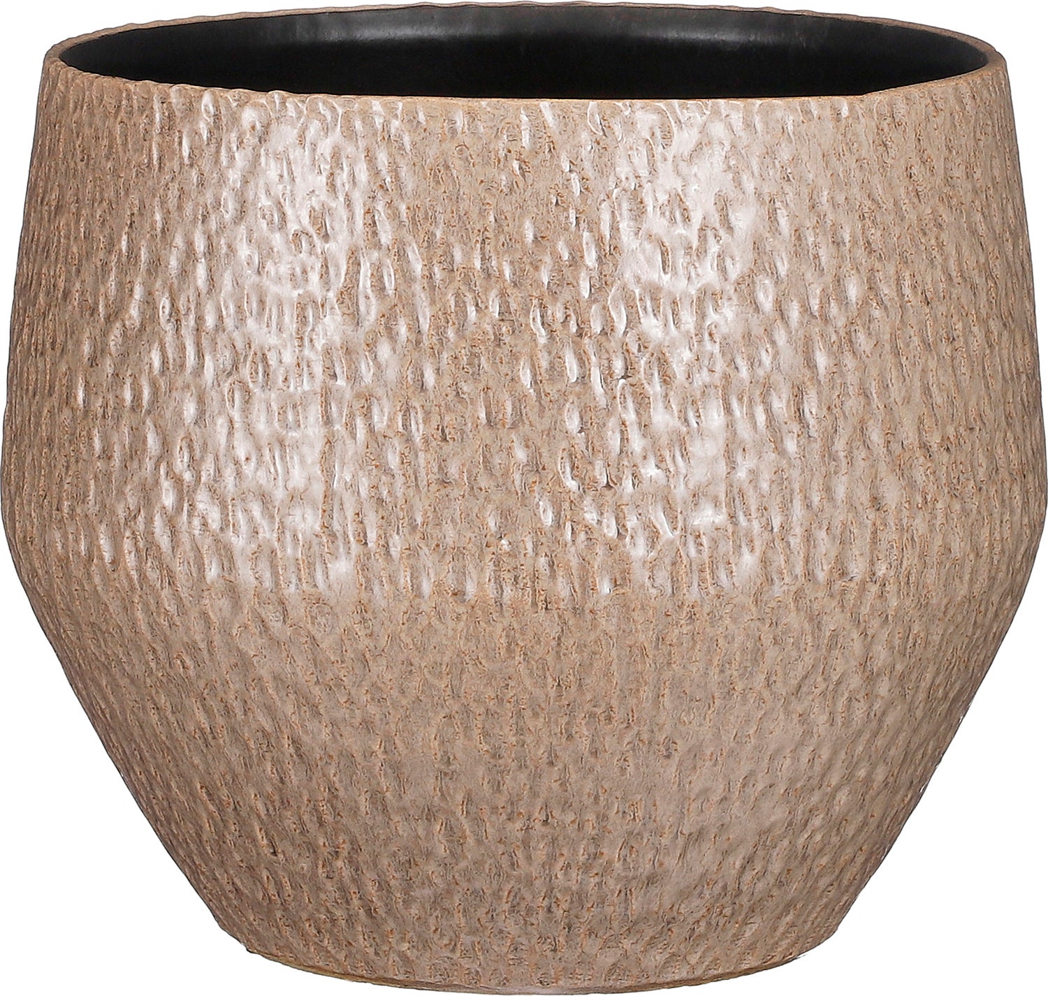 Mica Decorations bloempot Morris taupe D 17 H 15 cm