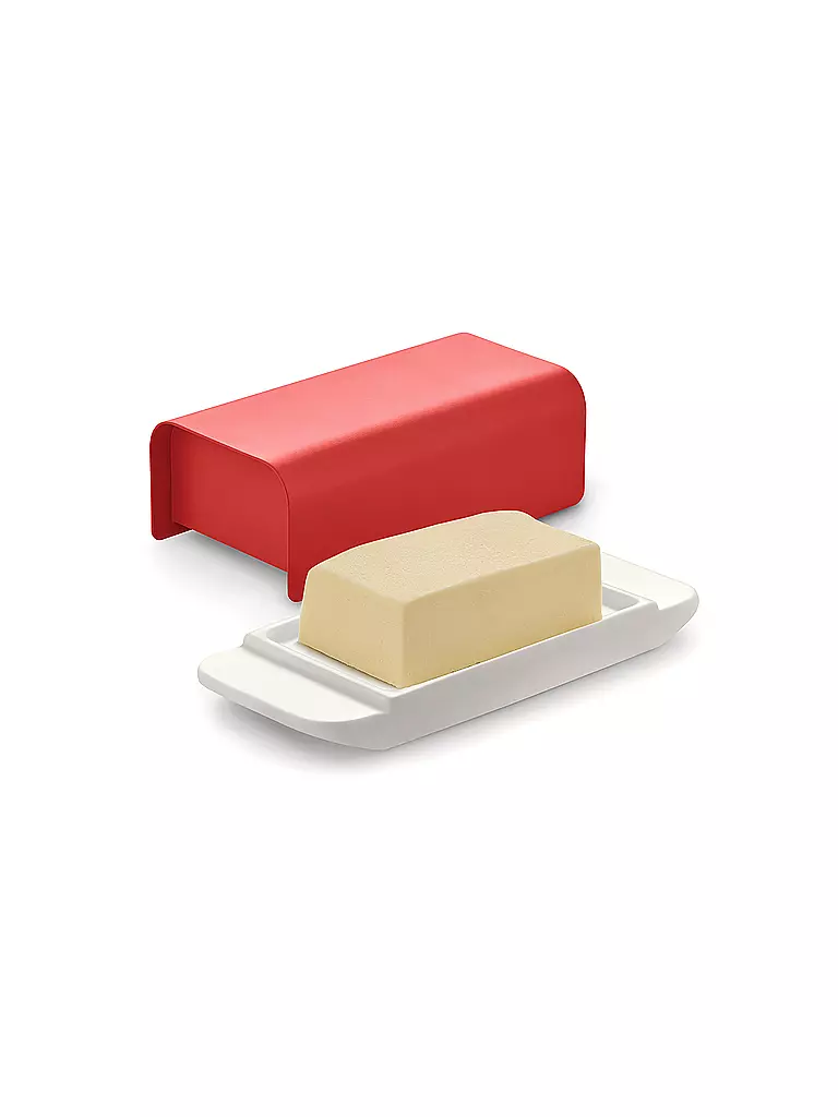 ALESSI Butterdose Mattina 9,5cm Rot rot