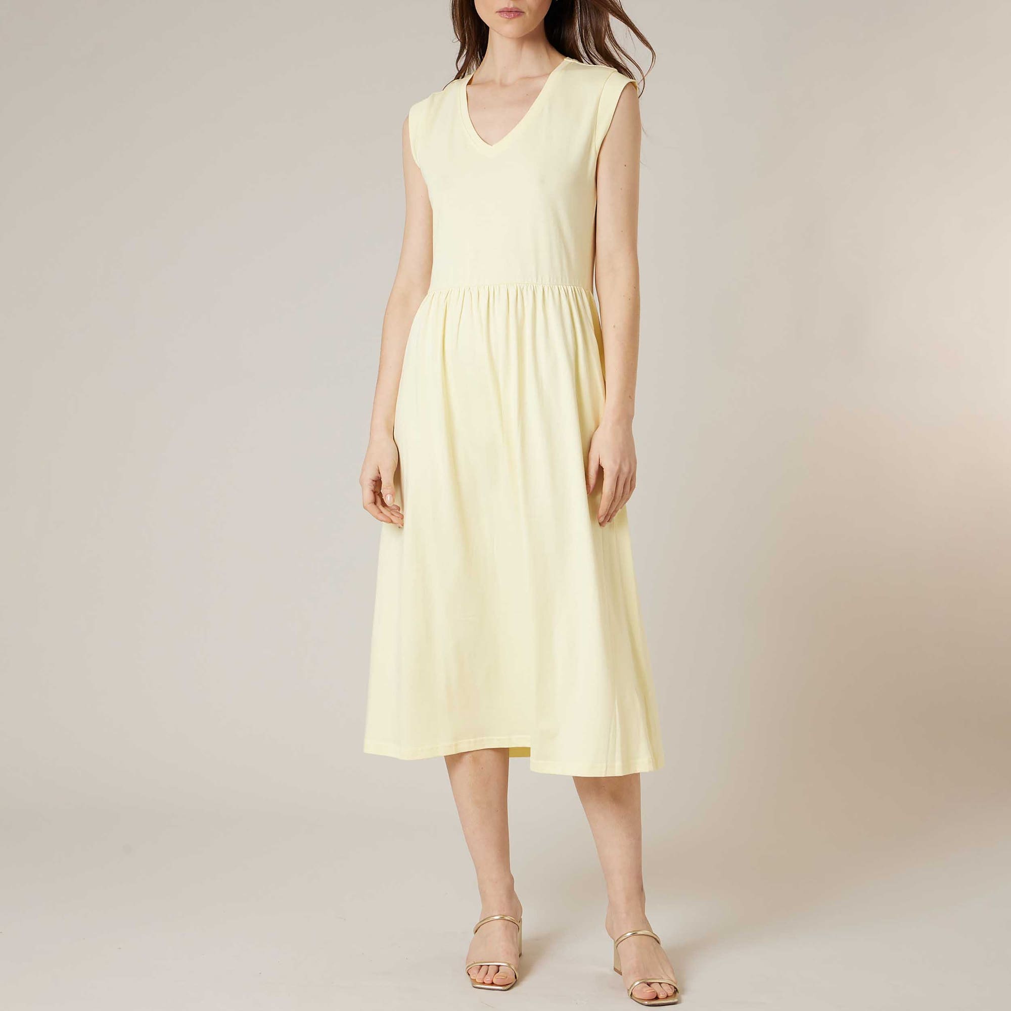 Robe Femme jaune