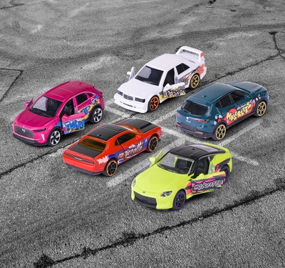 Majorette Limited Edition 11 Biler Gaveeske 5-Pakk