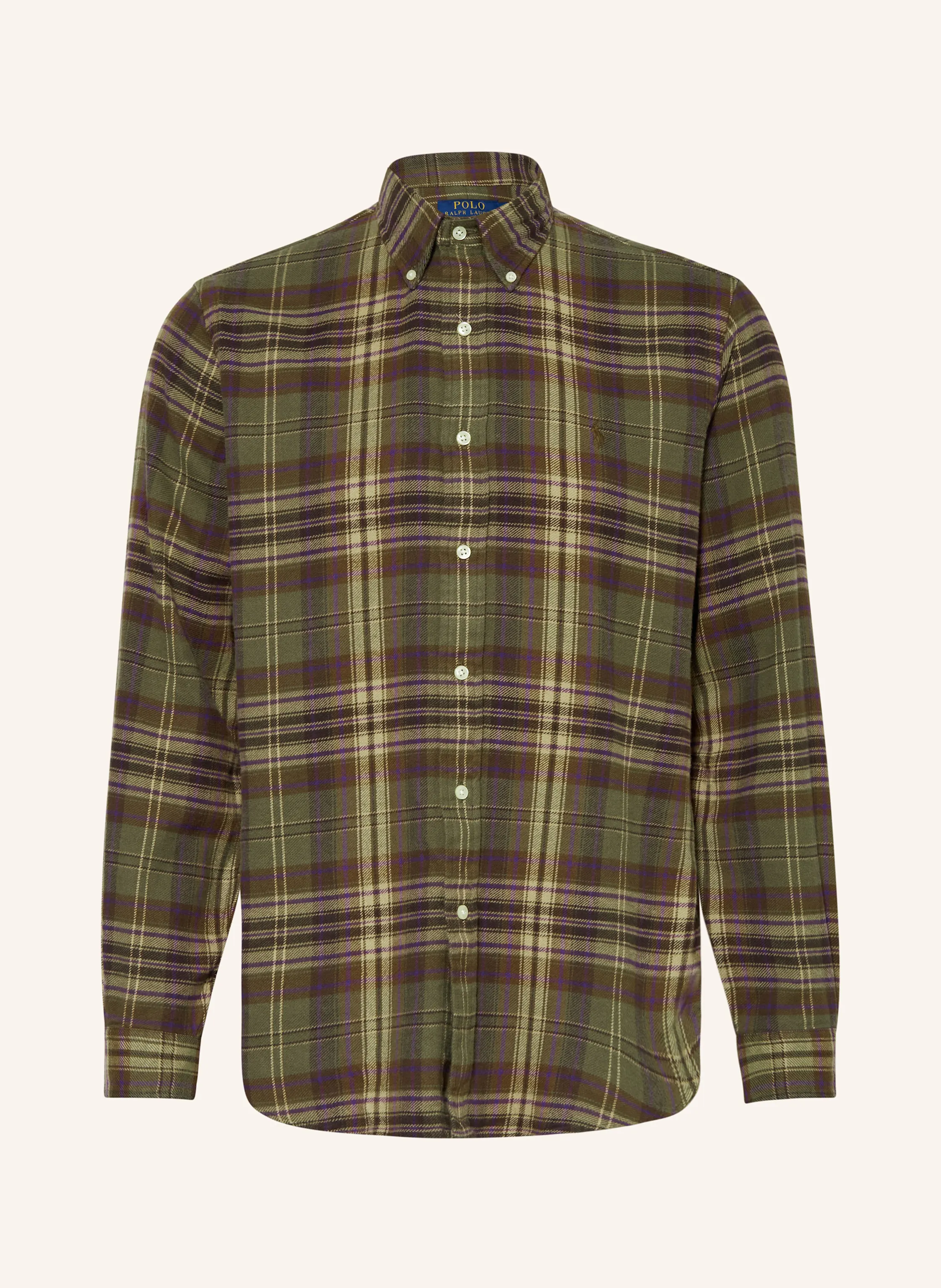 POLO RALPH LAUREN Flanellhemd Custom Fit