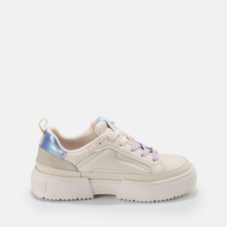 RSE Fox Lo baskets véganes, crème