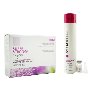 Paul Mitchell Strength Super Strong Complex Program Set: Shampoo 300ml   Hair Lotion 12x6ml 13pcs