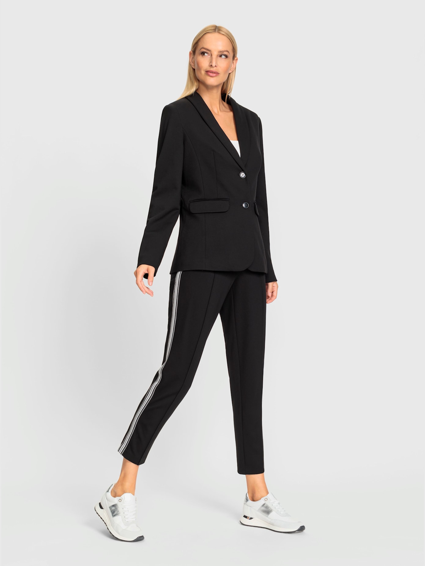 Tailleur pantalon élasthanne