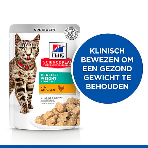 Hill's Science Plan Perfect Weight Adult Kattenvoer