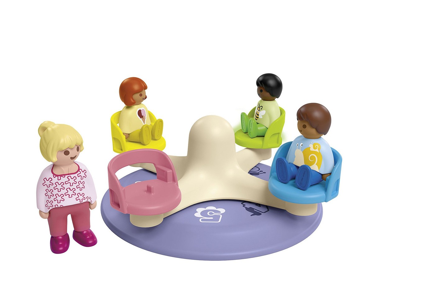 Playmobil - 1.2.3: Talkarrusel (71701)