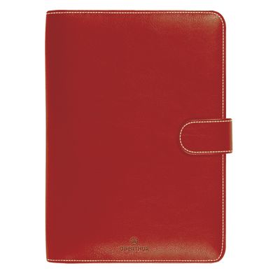 Organiseur Milano - 14 x 18,5 cm - rouge - Oberthur