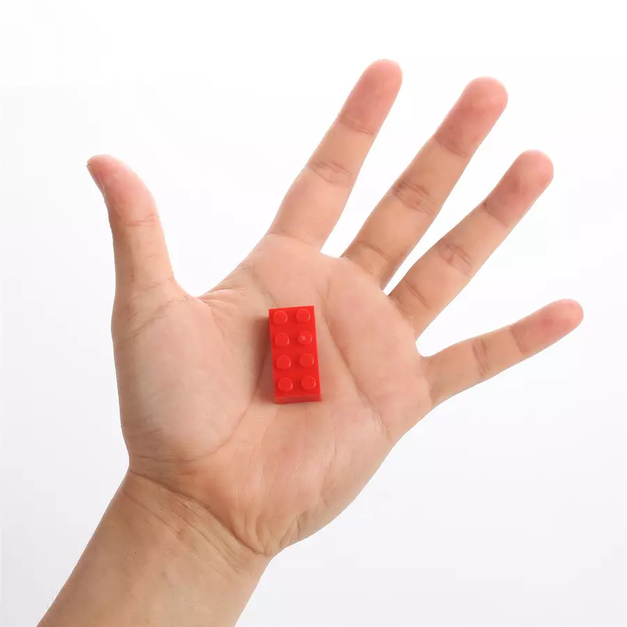 Katara Bausteine - 120 Stück 4x2 rot