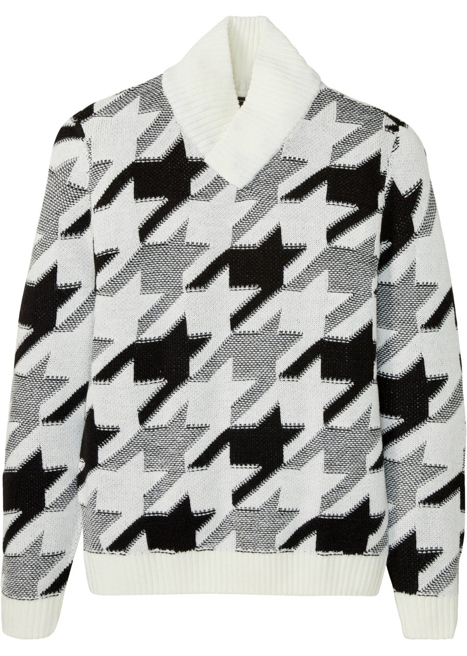 Pull à col châle