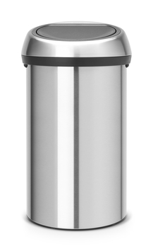 Brabantia touch bin 60L mat rvs