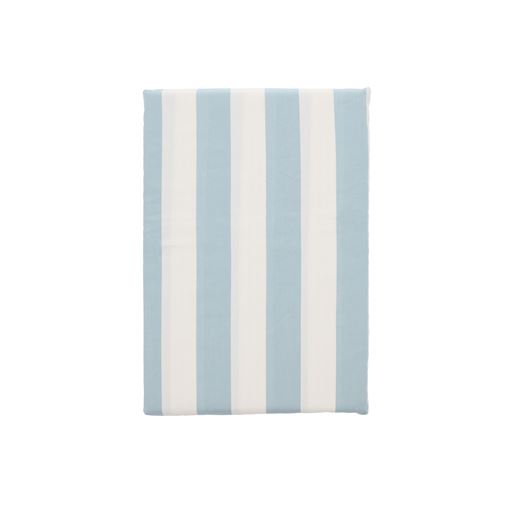 Södahl Organic Parallel Sengelinned, Linen Blue, 140x220 cm