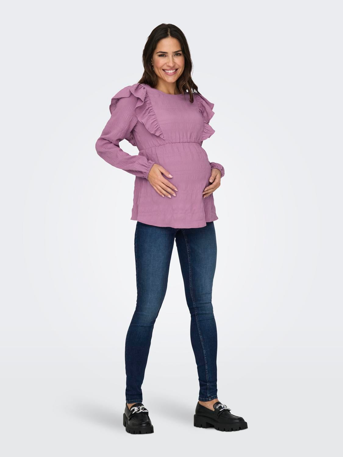 OLMDALLORA Top Rose Brown