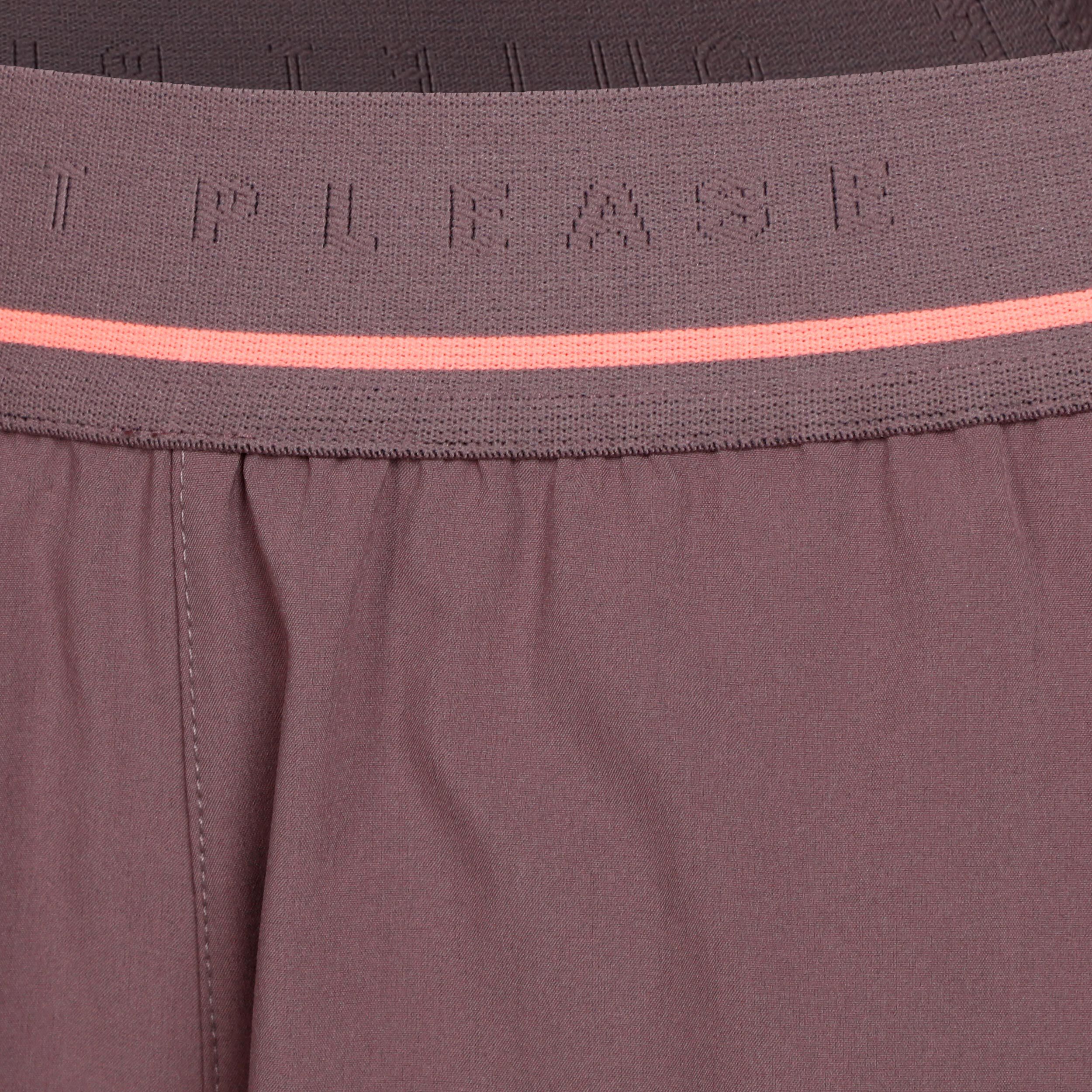 Quiet Please Match Shorts Femmes - Violet