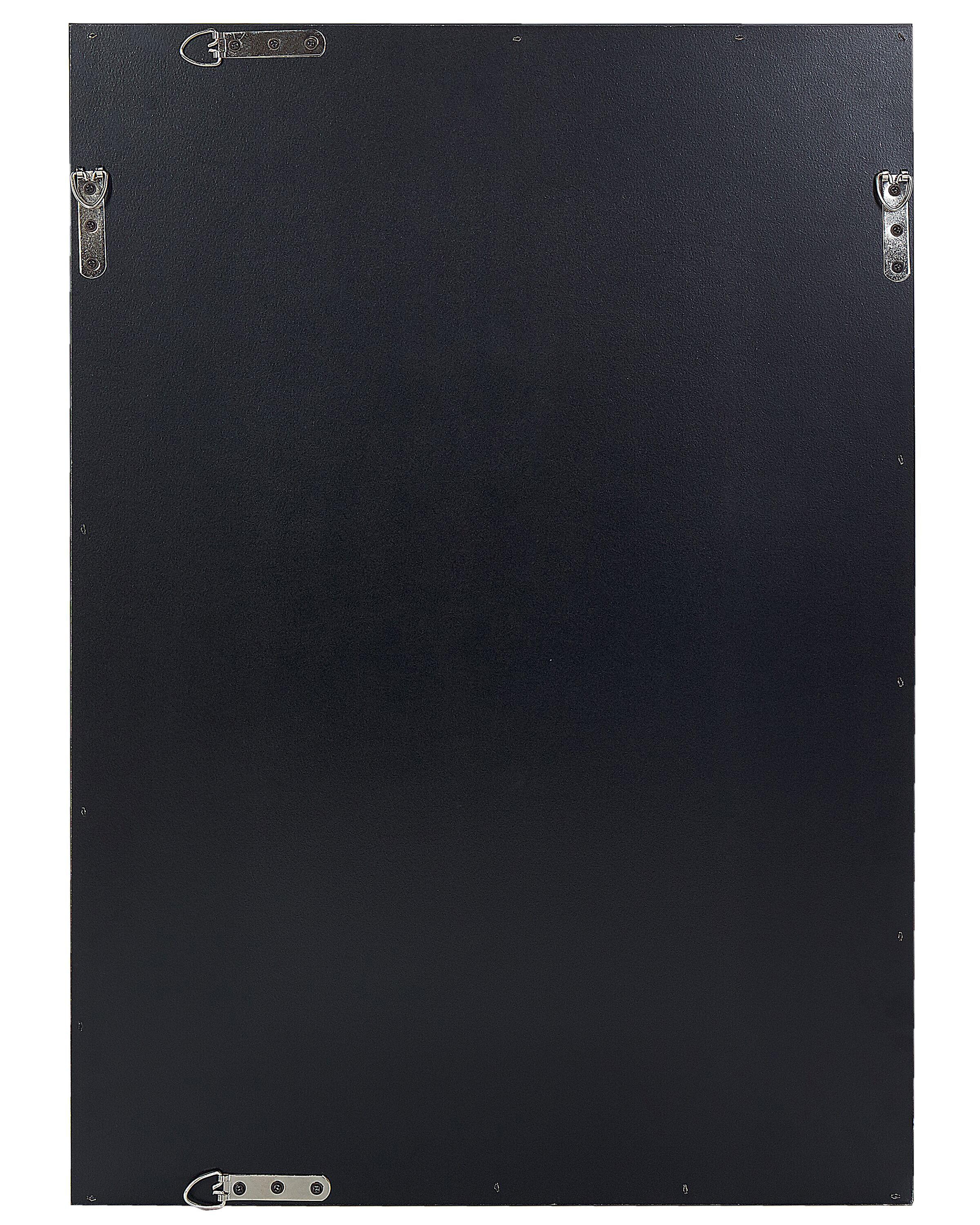 Wandspiegel LAUTREC 50 cm 70 cm Fluweel Marineblauw
