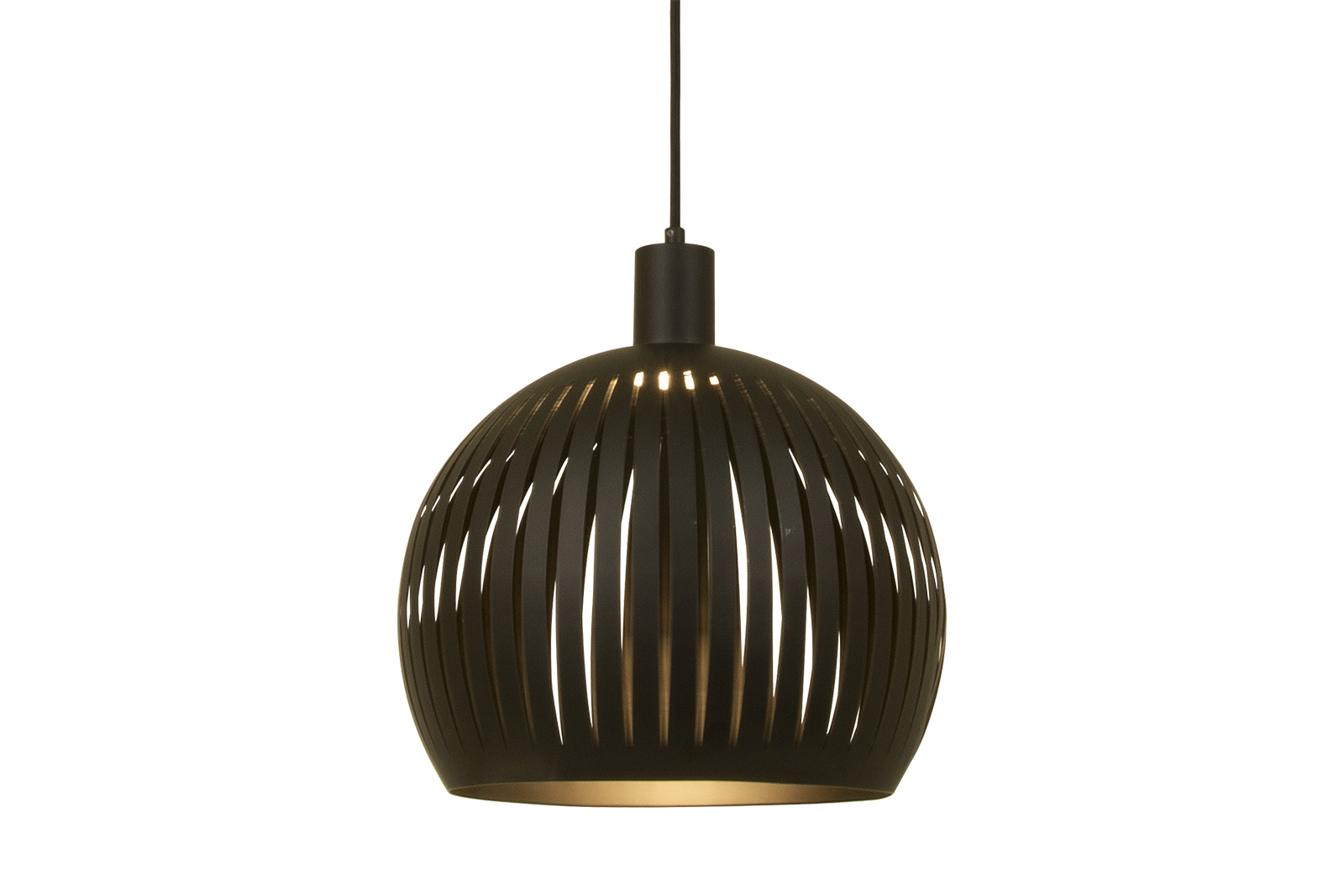 Grafika taklampe Sort