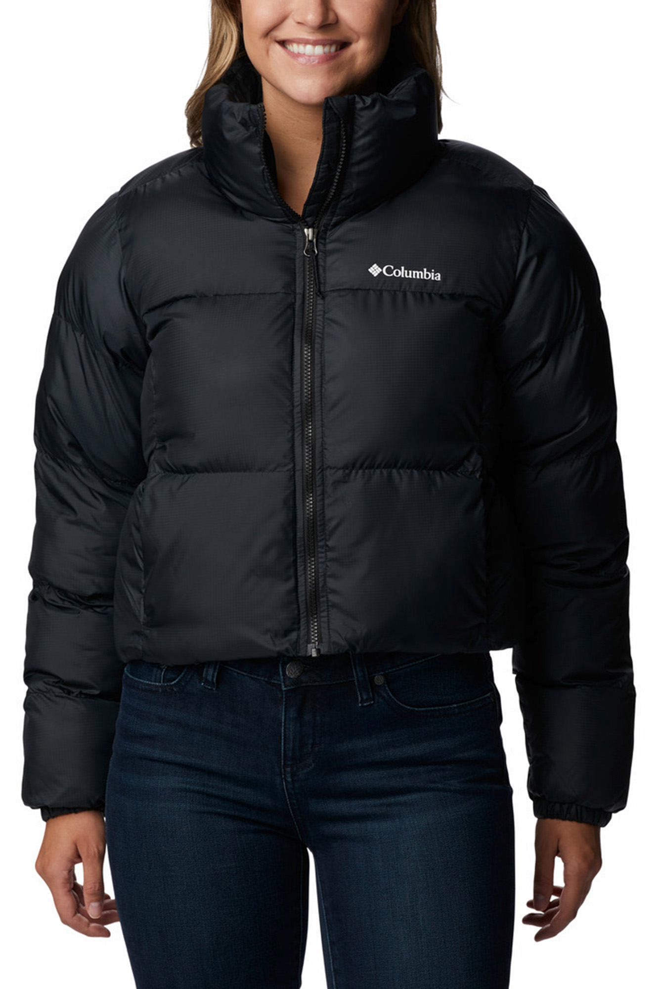 Jaqueta curta acolchoada feminina Columbia™ Puffet™