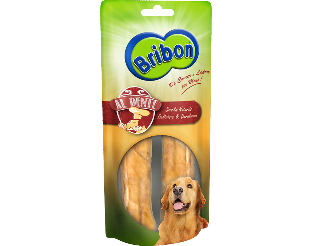 OSSO PRENSADO BRIBON AL DENTE TAMANHO L PACK 2 UNIDADES