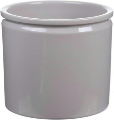 Duif bloempot Lucca grijs D 14 H 12,5 cm