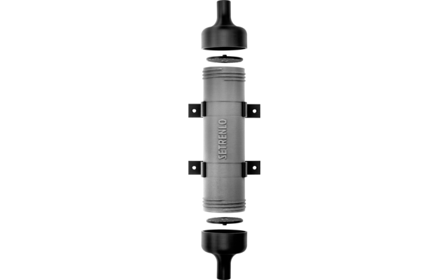Setrenlo Abluftfilter mit Aktivkohle für Urin-/Fäkalien-/Abwassertank