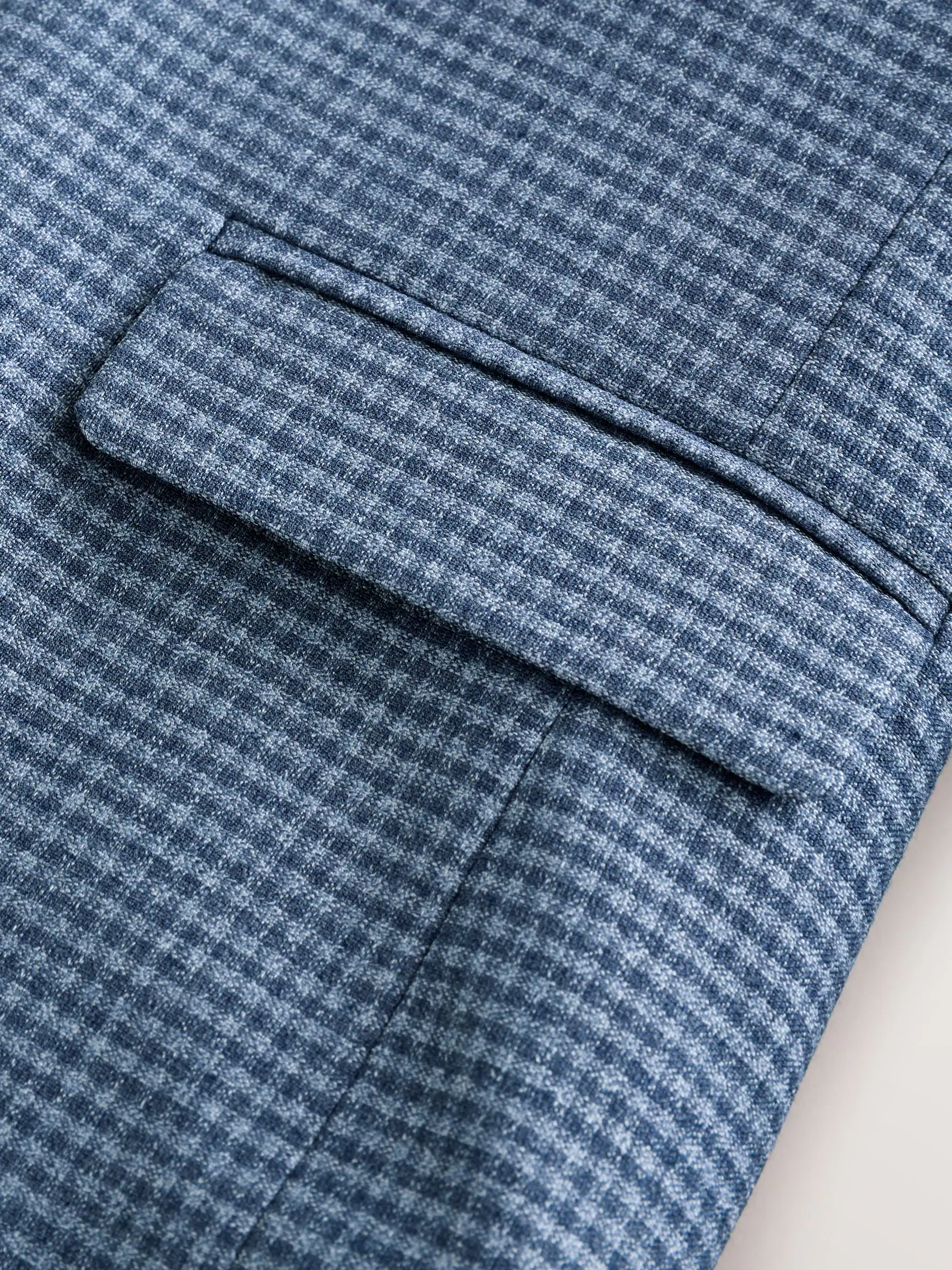 Blauw geruit - Blazer (3 mnd - 9 jr)