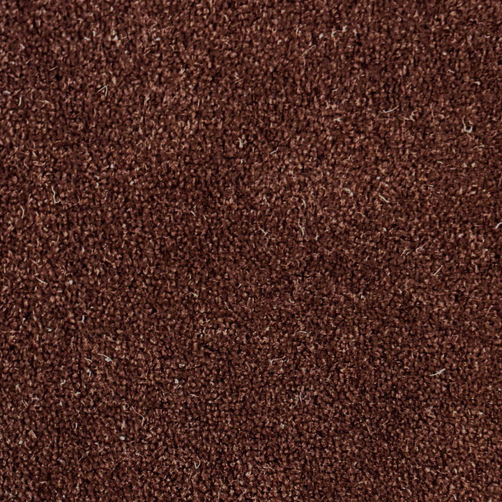 Rond vloerkleed - Isara Border Donkerbruin